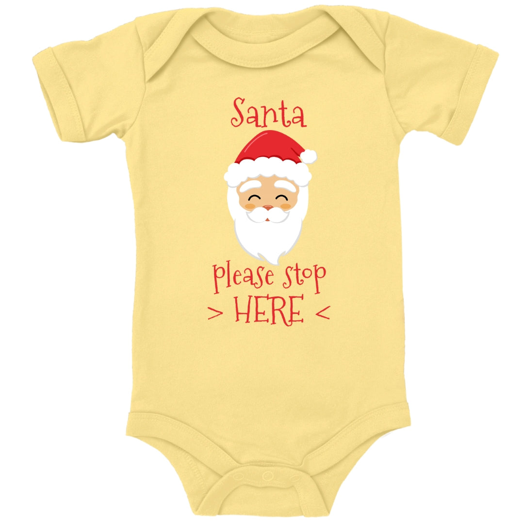 Santa, please stop here, Fröhlicher Weihnachtsmann