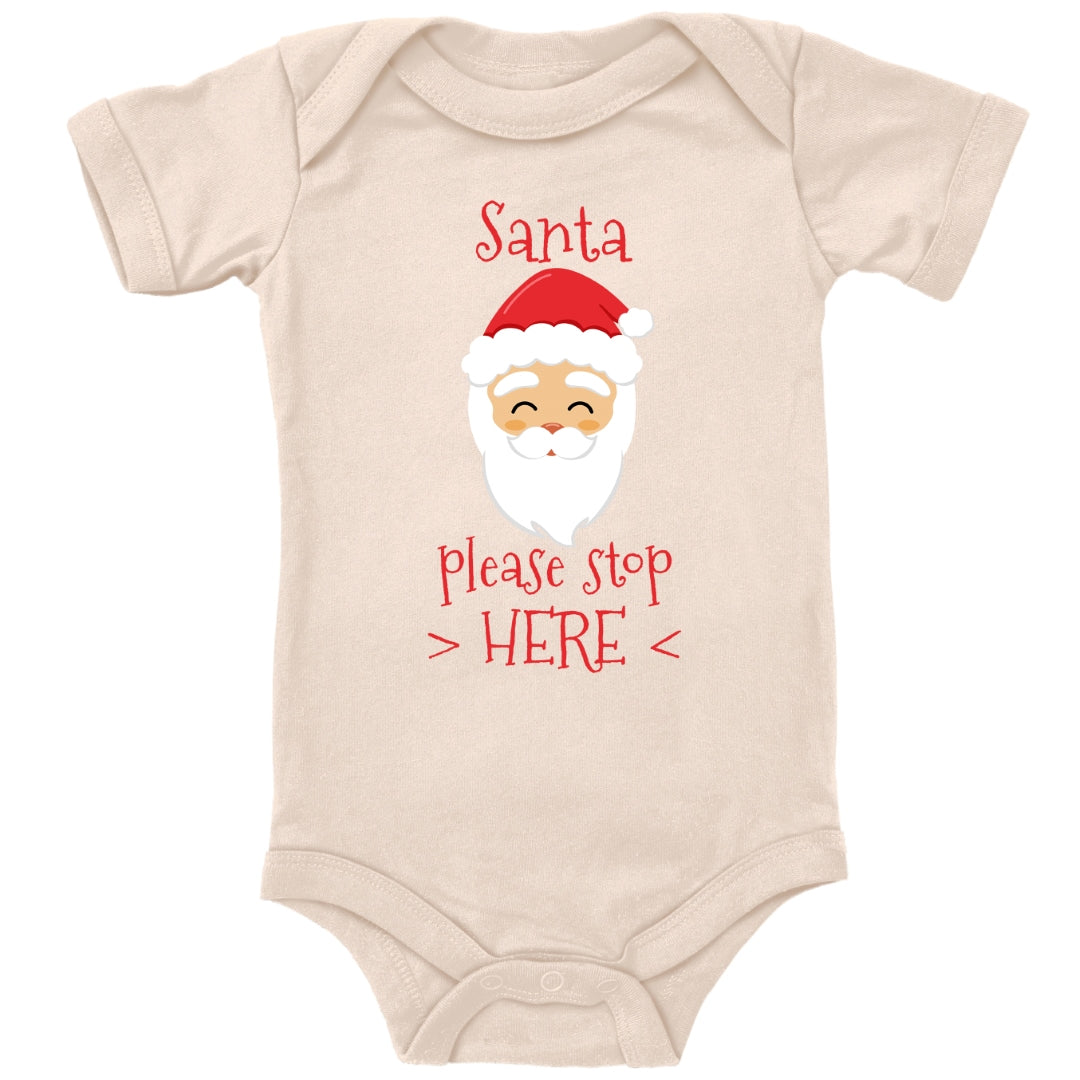 Santa, please stop here, Fröhlicher Weihnachtsmann