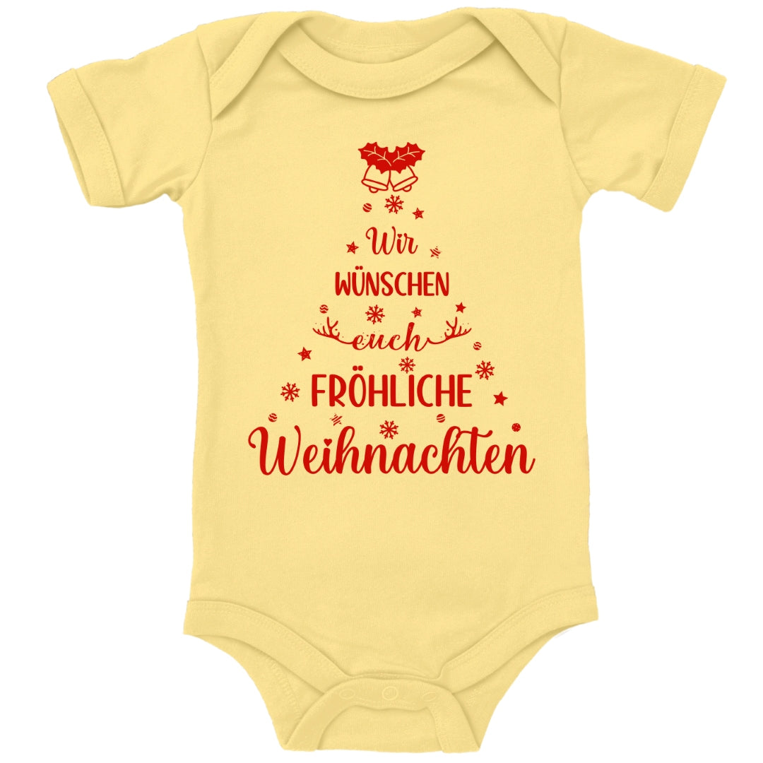 Wir wünschen euch fröhliche Weihnachten, Tannenbaum