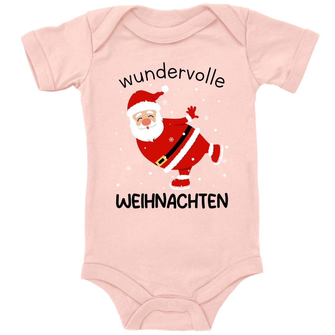 Wundervolle Weihnachten, Weihnachtsmann fährt Schlittschuh
