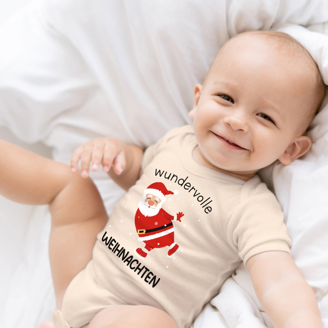 Wundervolle Weihnachten, Weihnachtsmann fährt Schlittschuh