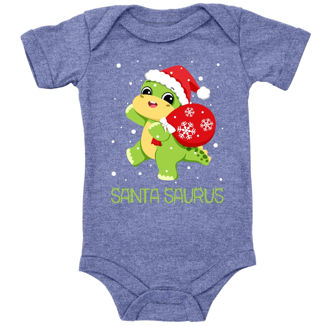 Santa Saurus, Weihnachts-Dino mit Geschenksack