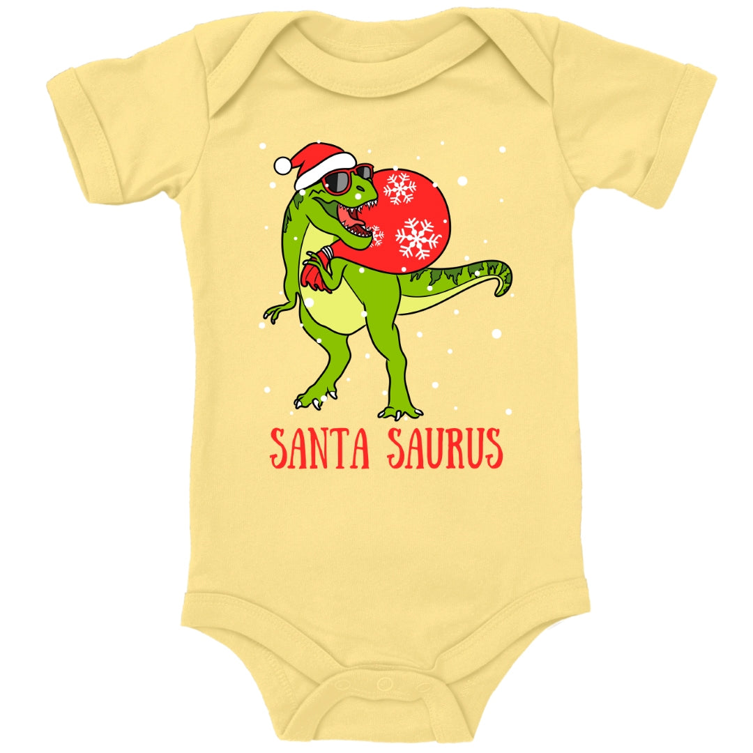 Santa Saurus, Weihnachts-Dino mit Geschenksack