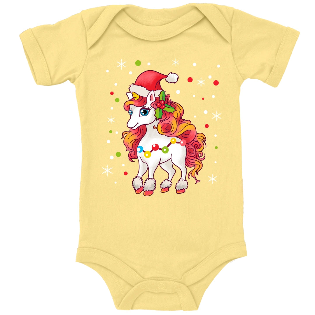 Weihnachtliches Einhorn