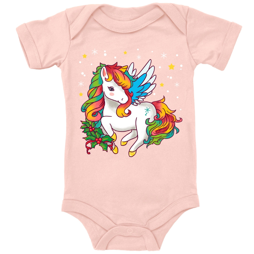 Weihnachtliches Einhorn