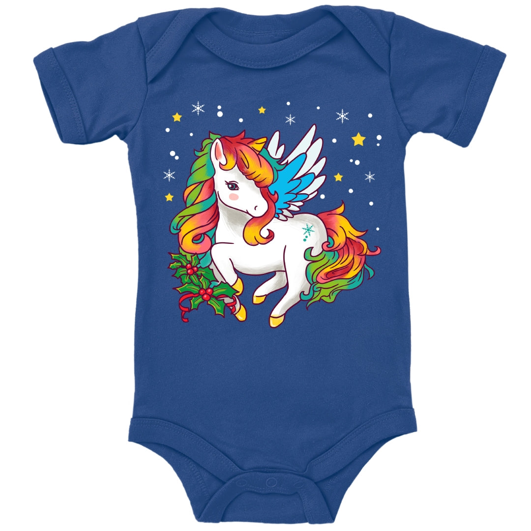 Weihnachtliches Einhorn