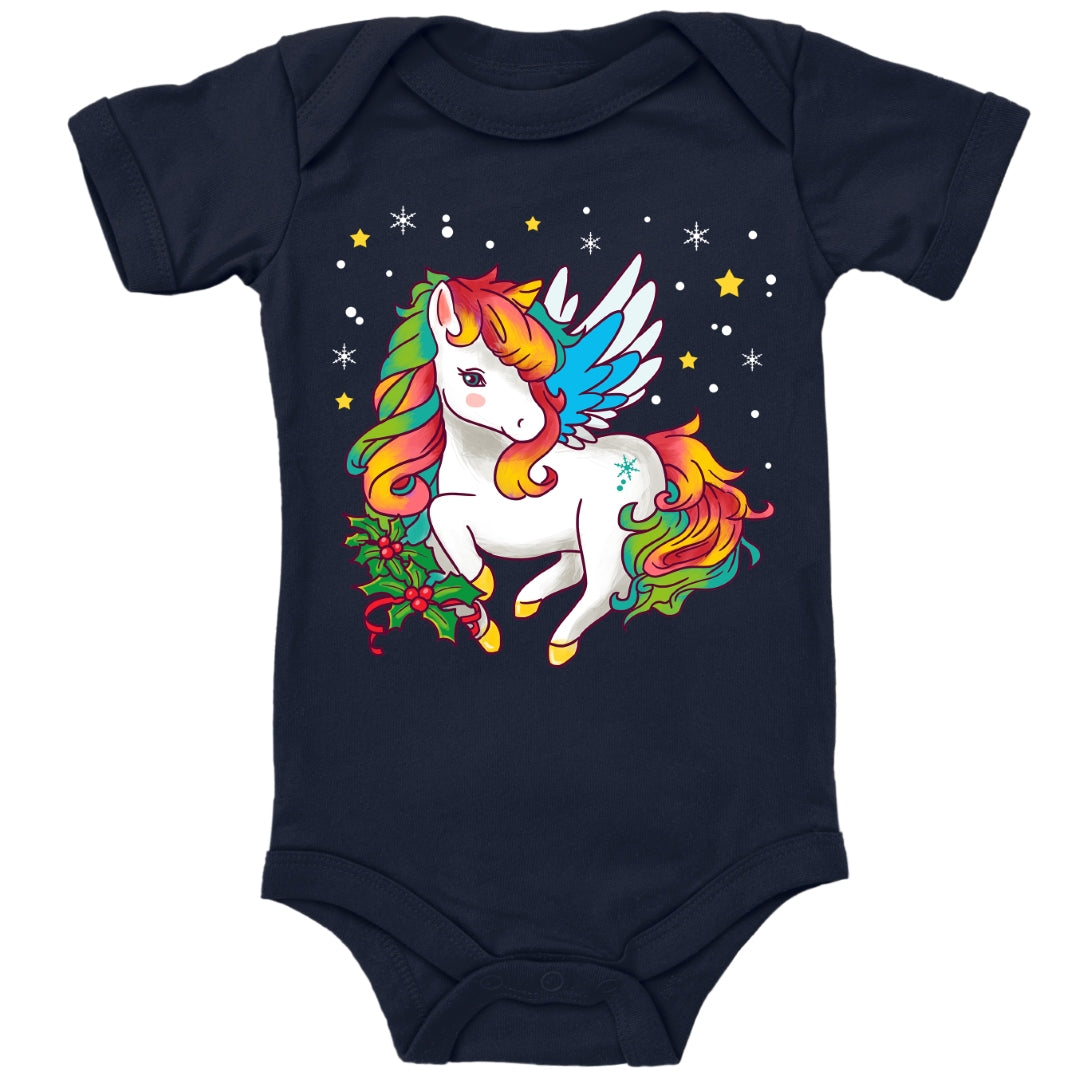 Weihnachtliches Einhorn
