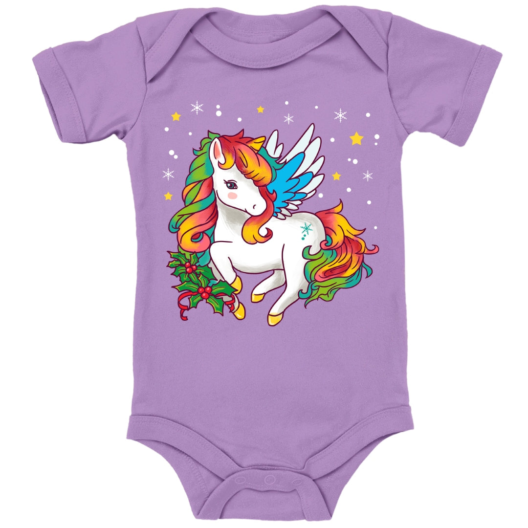 Weihnachtliches Einhorn