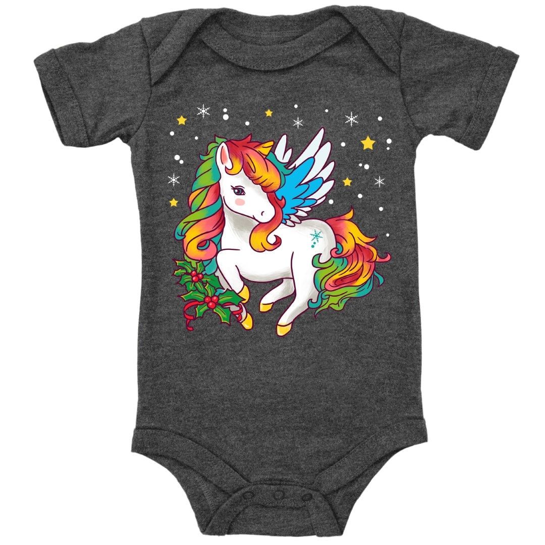 Weihnachtliches Einhorn