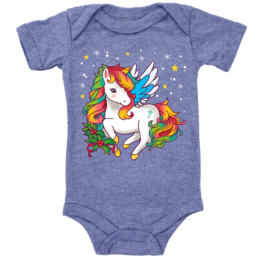 Weihnachtliches Einhorn