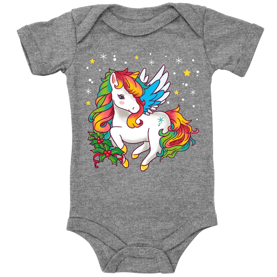 Weihnachtliches Einhorn