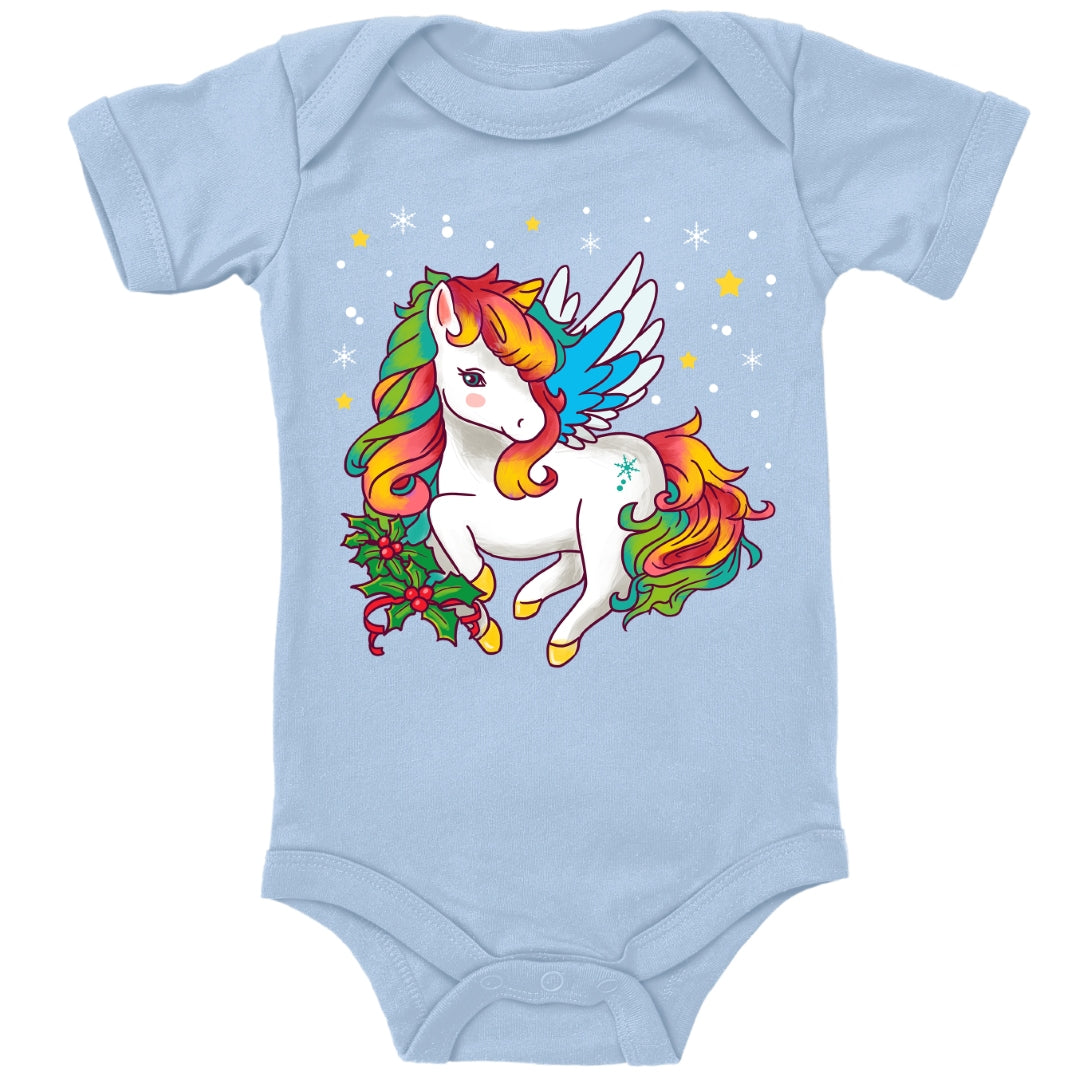 Weihnachtliches Einhorn
