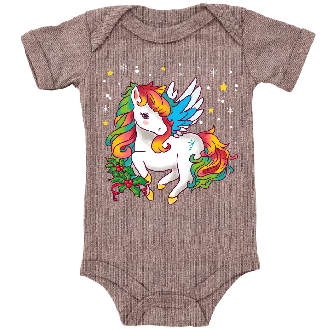 Weihnachtliches Einhorn