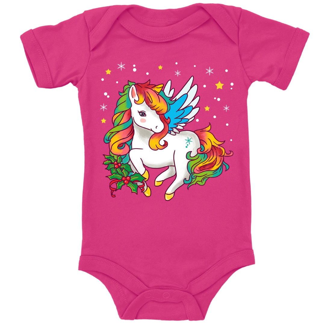 Weihnachtliches Einhorn