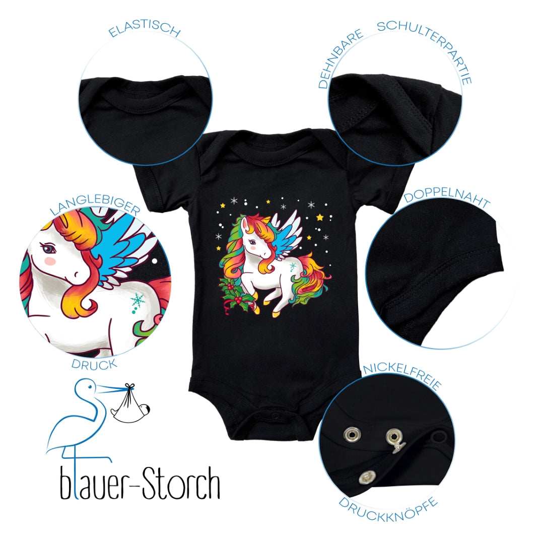 Weihnachtliches Einhorn
