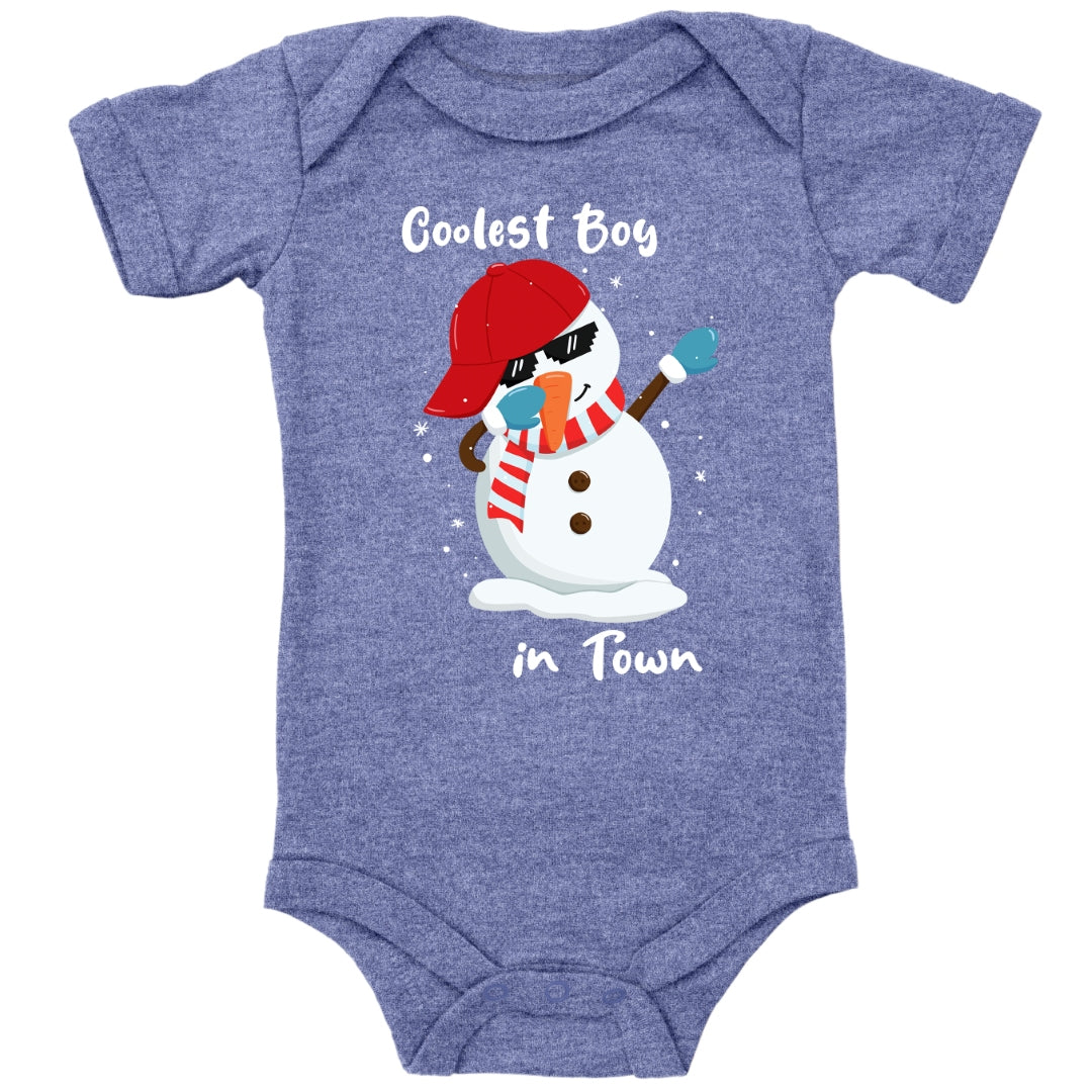 Coolest Boy in Town, Schneemann mit Sonnenbrille