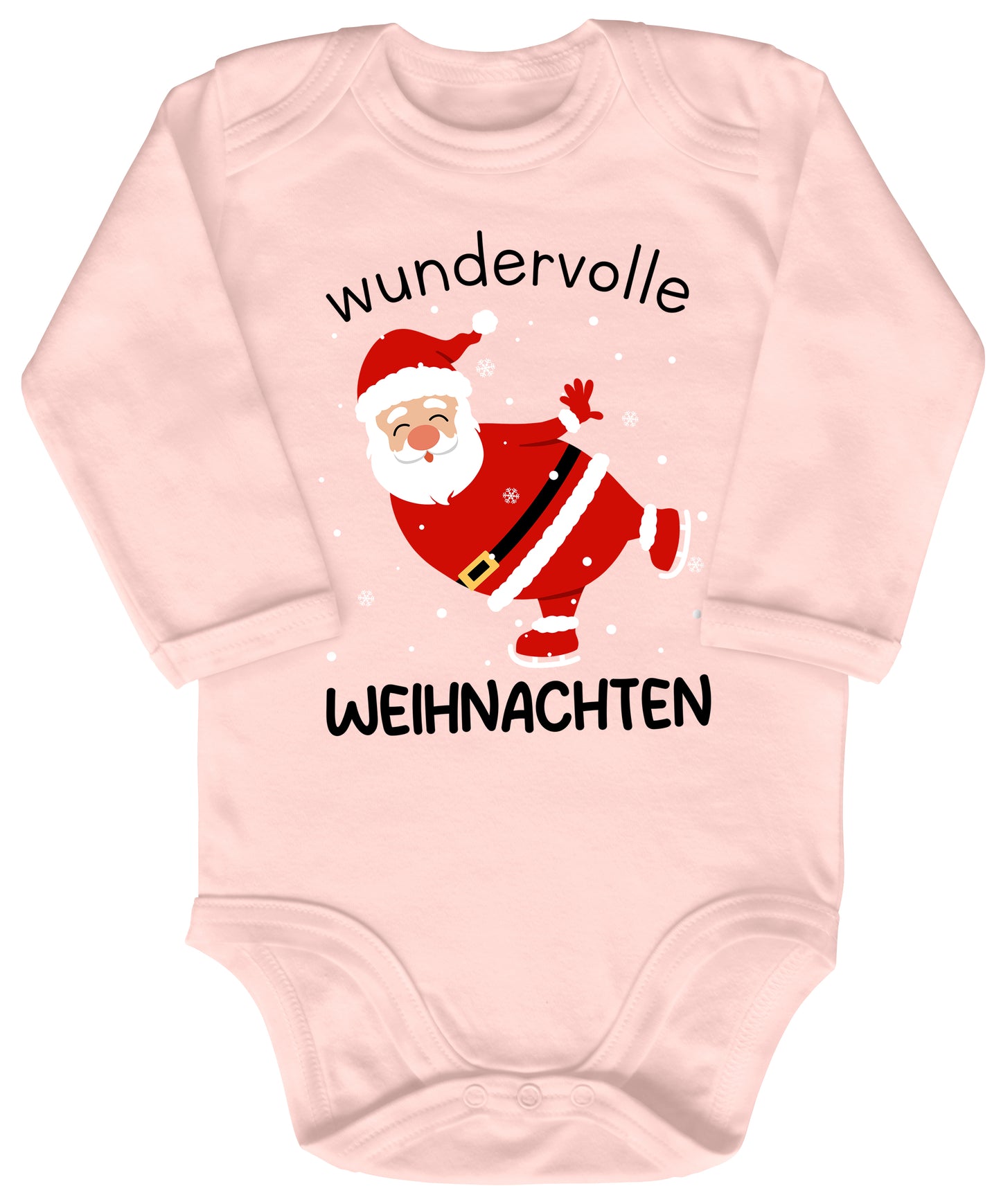 Wundervolle Weihnachten, Weihnachtsmann fährt Schlittschuh