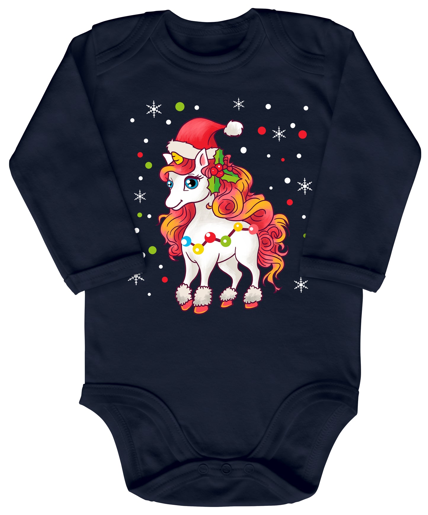 Weihnachtliches Einhorn