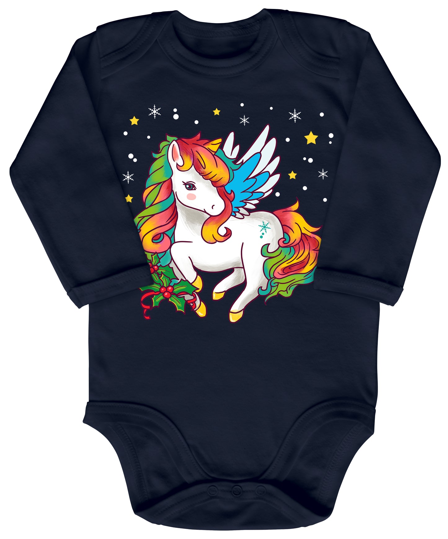 Weihnachtliches Einhorn