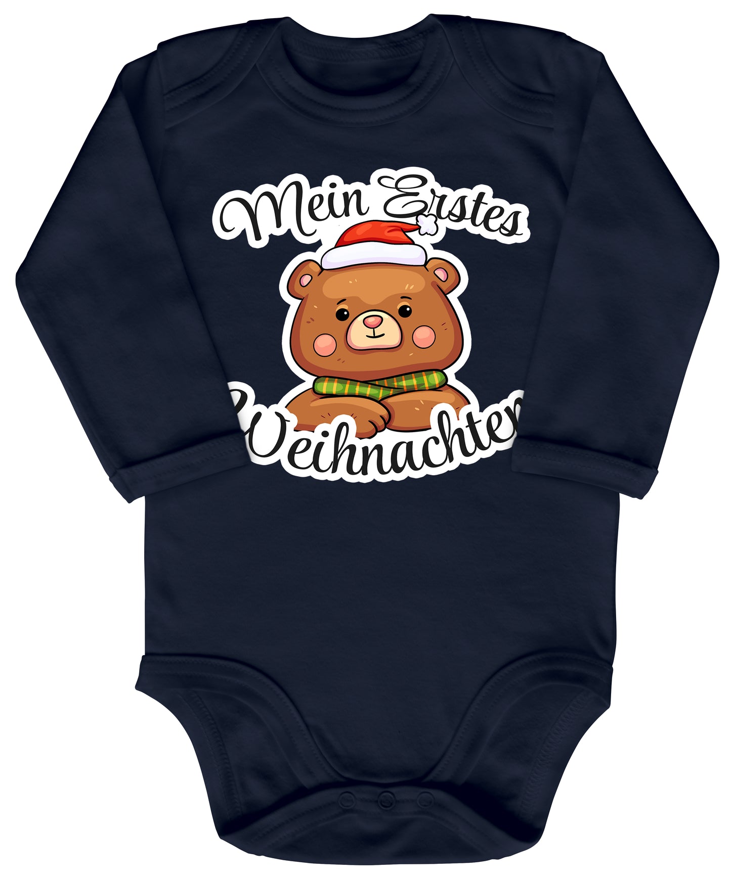 Mein erstes Weihnachten , Teddybär mit Weihnachtsmütze