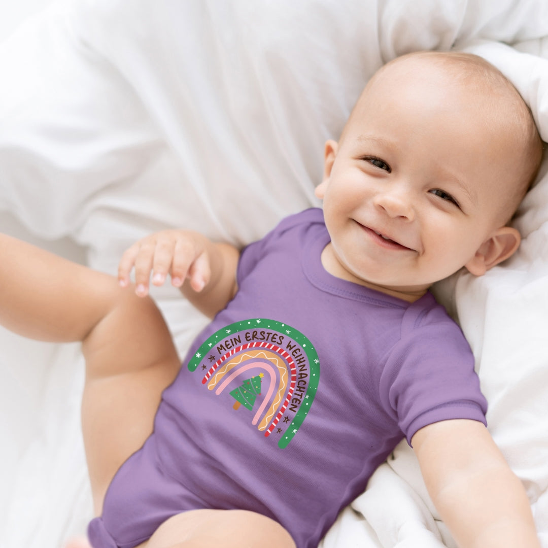 Mein erstes Weihnachten, Weihnachtsbogen, Regenbogen überm Tannenbaum