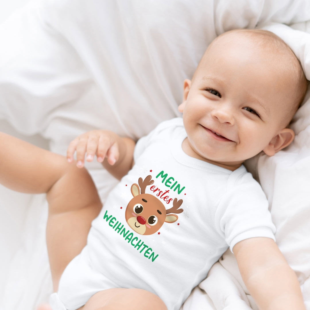 Mein erstes Weihnachten, niedliches Rentier