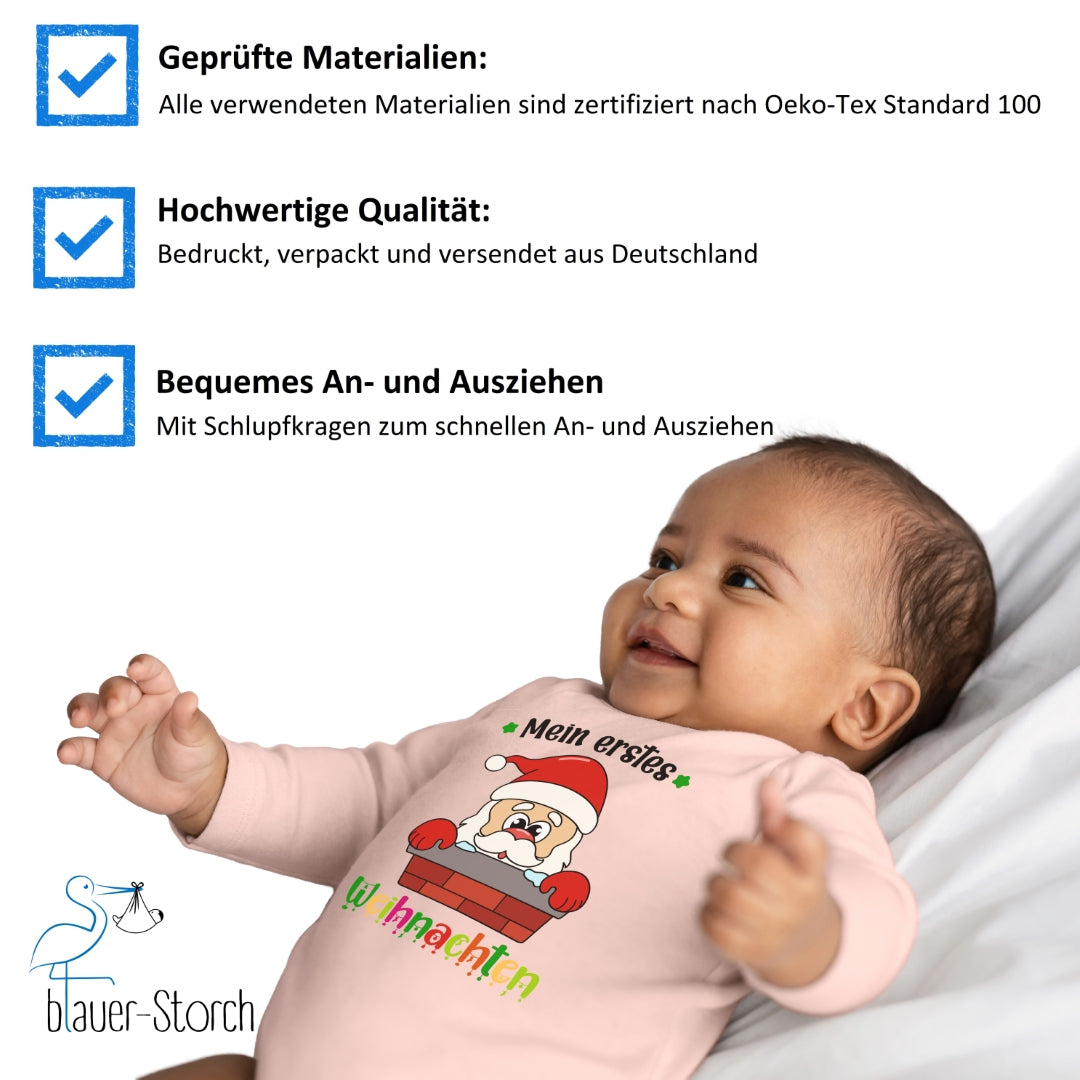 Mein erstes Weihnachten, Weihnachtsmann im Schornstein