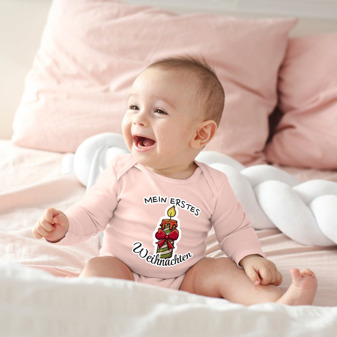 Mein erstes Weihnachten, brennende Kerze