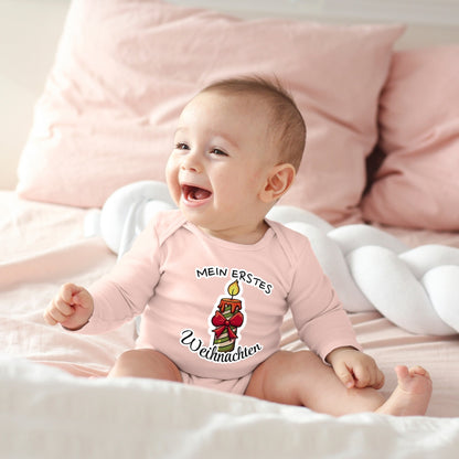 Mein erstes Weihnachten, brennende Kerze