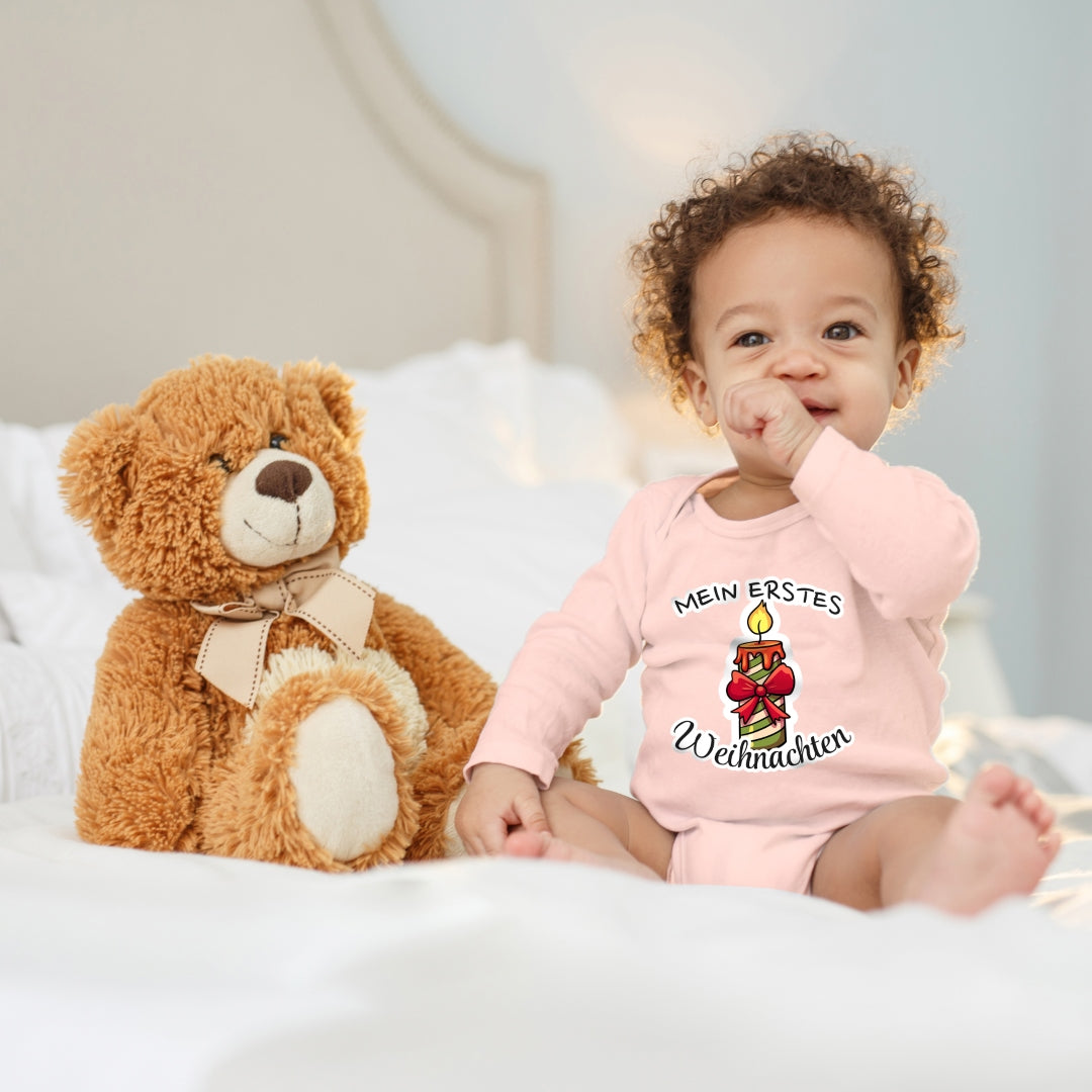 Mein erstes Weihnachten, brennende Kerze