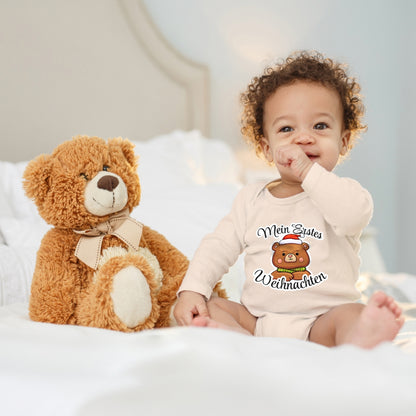 Mein erstes Weihnachten , Teddybär mit Weihnachtsmütze