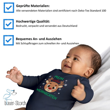 Mein Erstes Weihnachten Rentier mit Roter Nase