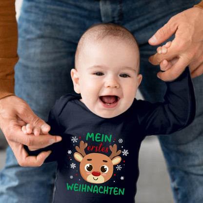 Mein Erstes Weihnachten Rentier mit Roter Nase