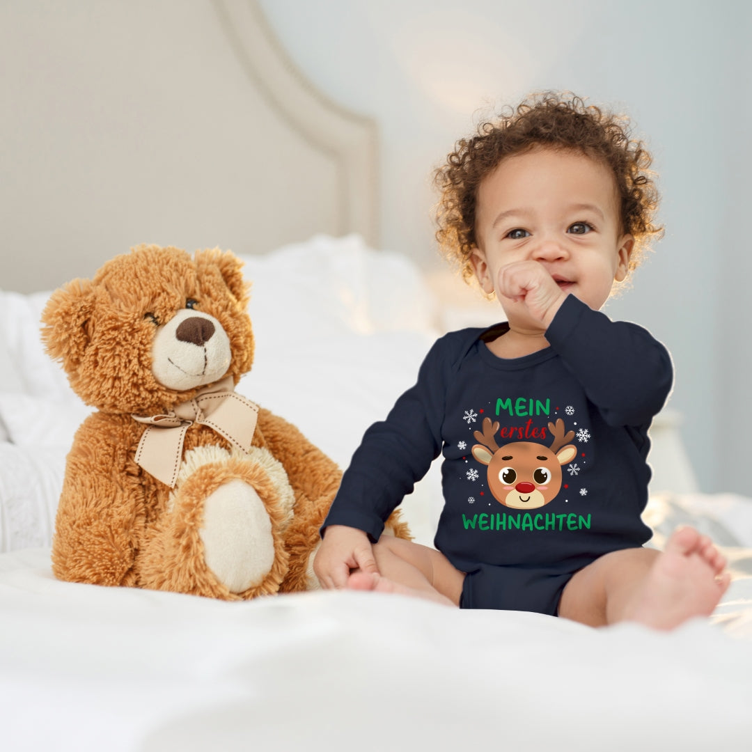 Mein Erstes Weihnachten Rentier mit Roter Nase