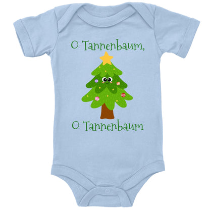 O Tannenbaum, niedlicher Weihnachtsbaum mit Christbaumkugeln