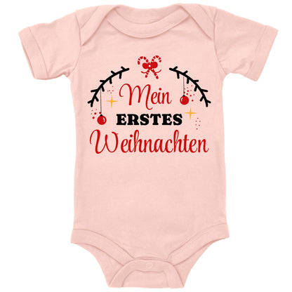 Mein erstes Weihnachten, Tannenzweige mit Christbaumkugeln