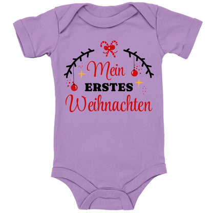 Mein erstes Weihnachten, Tannenzweige mit Christbaumkugeln