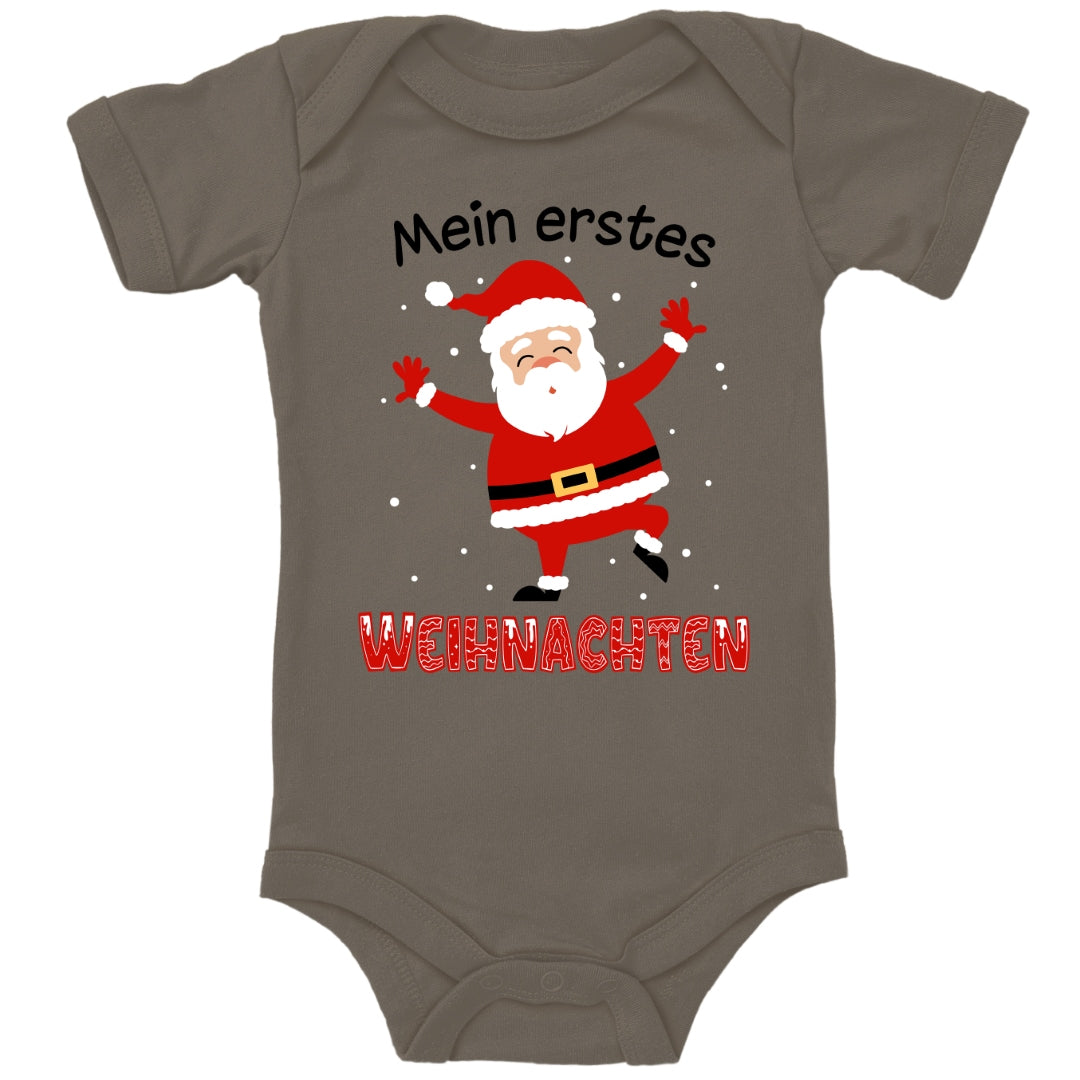 Mein erstes Weihnachten, Weihnachtsmann tanzt im Schnee