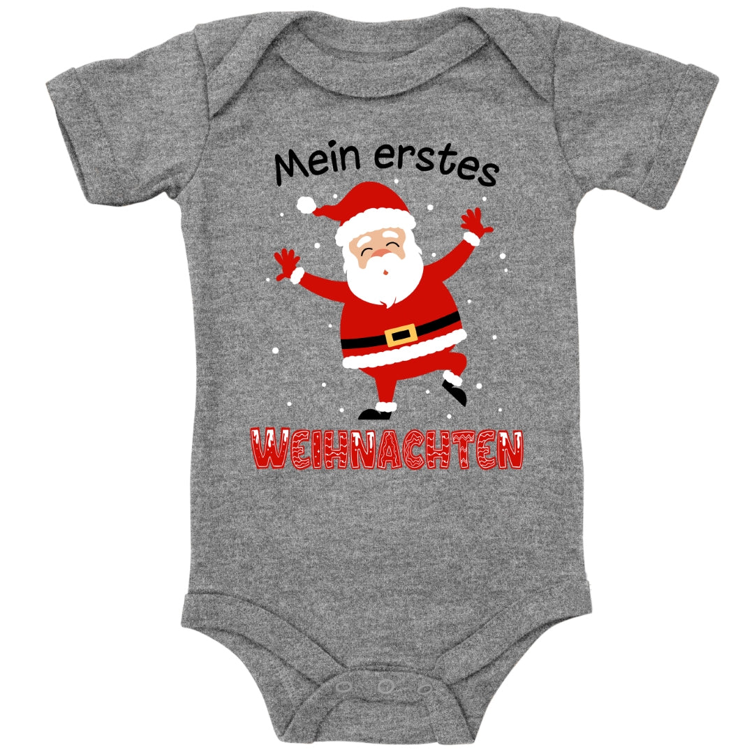 Mein erstes Weihnachten, Weihnachtsmann tanzt im Schnee