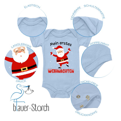 Mein erstes Weihnachten, Weihnachtsmann tanzt im Schnee