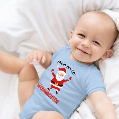 Mein erstes Weihnachten, Weihnachtsmann tanzt im Schnee