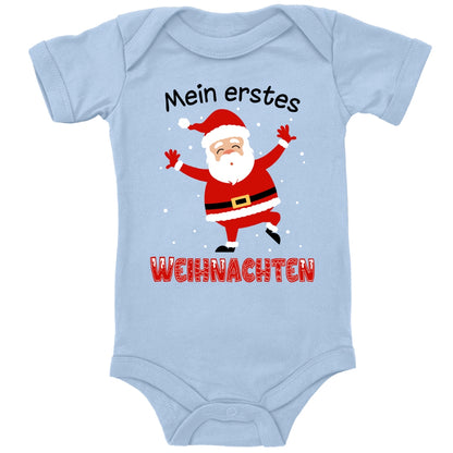 Mein erstes Weihnachten, Weihnachtsmann tanzt im Schnee