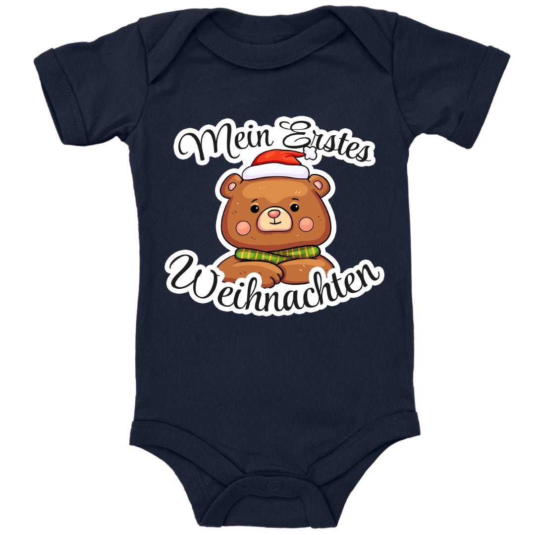 Mein erstes Weihnachten , Teddybär mit Weihnachtsmütze