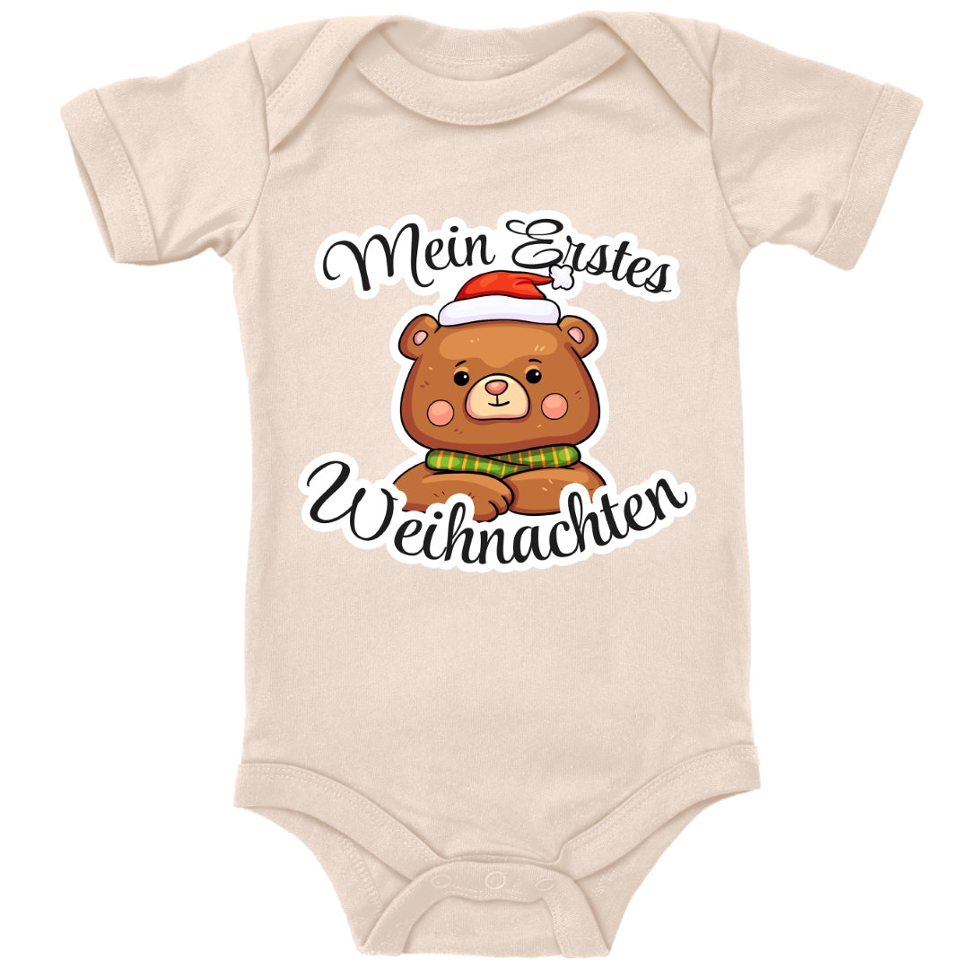 Mein erstes Weihnachten , Teddybär mit Weihnachtsmütze