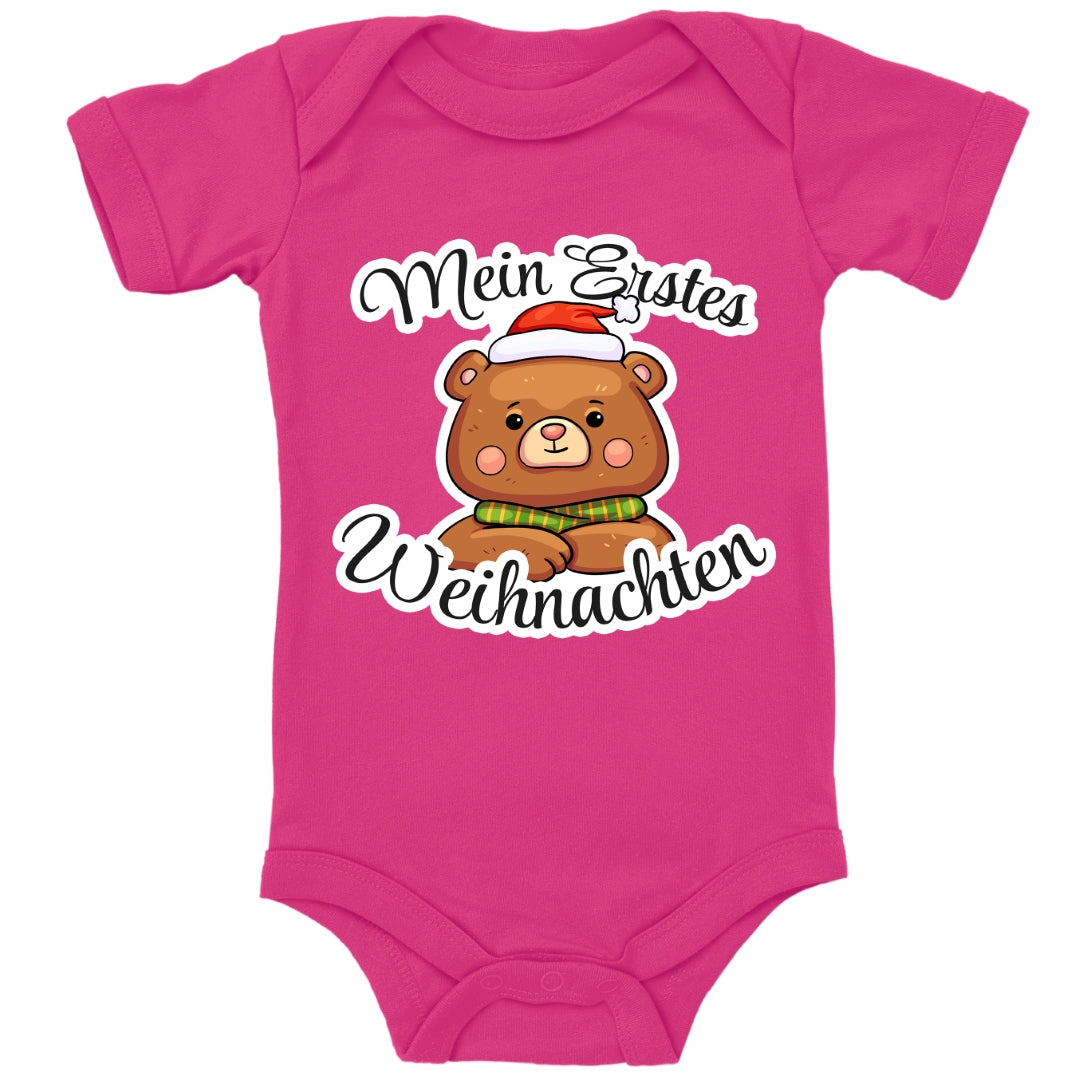 Mein erstes Weihnachten , Teddybär mit Weihnachtsmütze