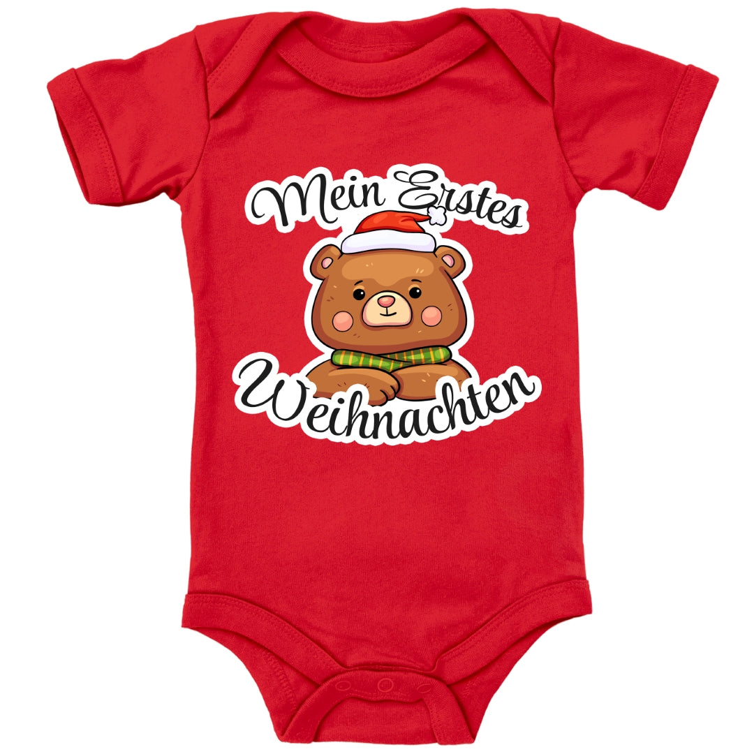 Mein erstes Weihnachten , Teddybär mit Weihnachtsmütze