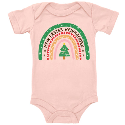 Mein erstes Weihnachten, Weihnachtsbogen, Regenbogen überm Tannenbaum