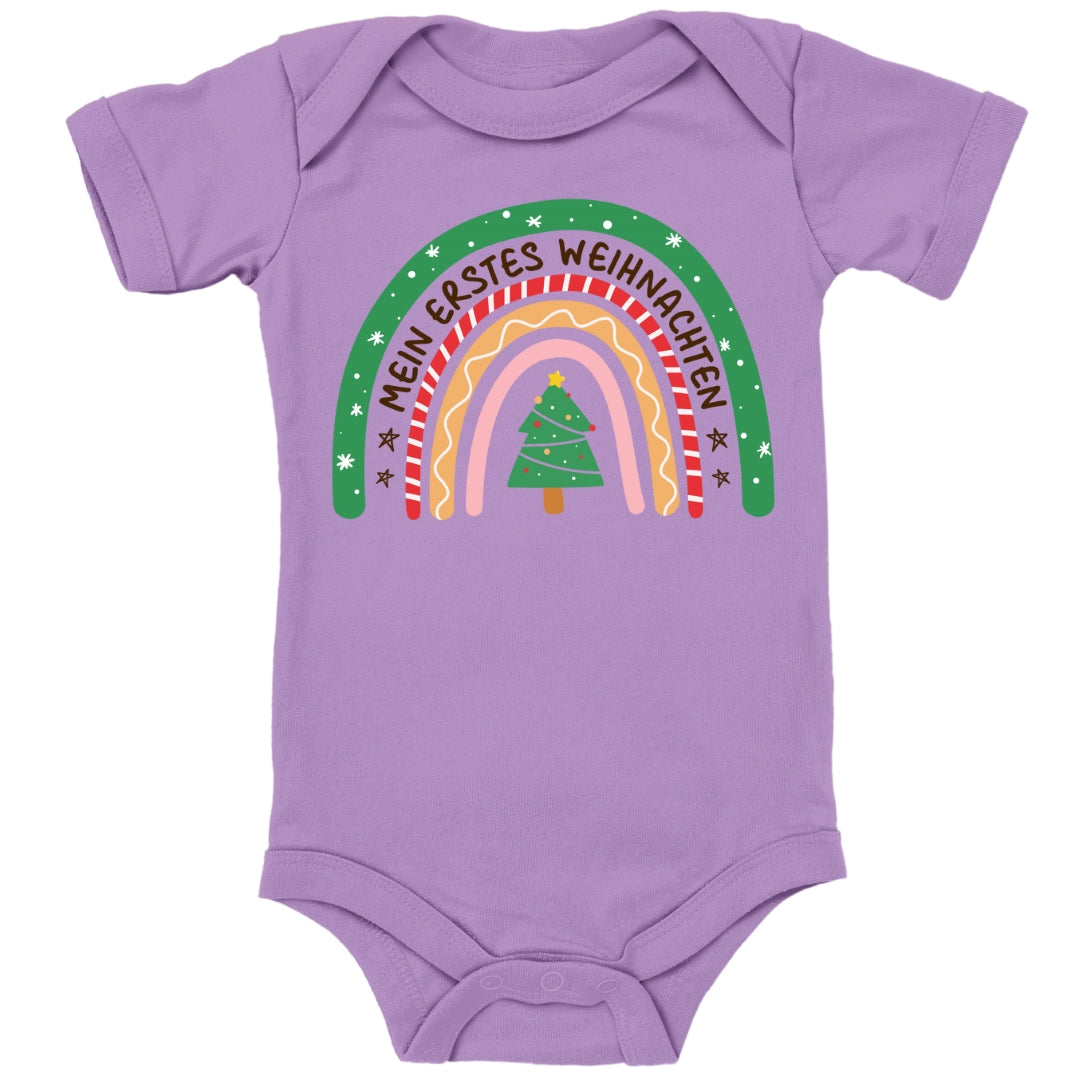 Mein erstes Weihnachten, Weihnachtsbogen, Regenbogen überm Tannenbaum