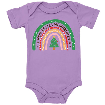 Mein erstes Weihnachten, Weihnachtsbogen, Regenbogen überm Tannenbaum