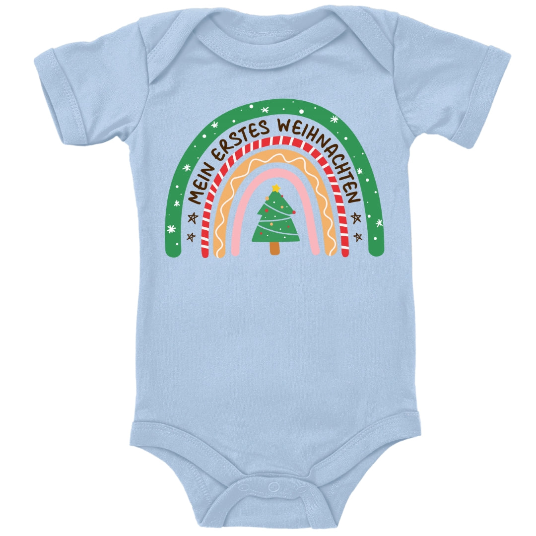 Mein erstes Weihnachten, Weihnachtsbogen, Regenbogen überm Tannenbaum